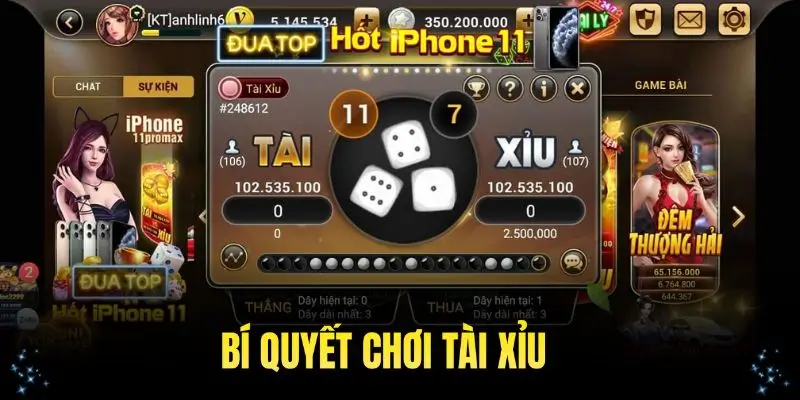 Bí quyết thắng lớn tại Sicbo online trên nền tảng