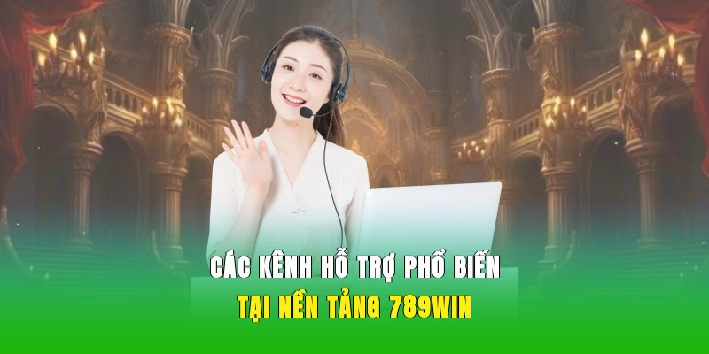 Các kênh hỗ trợ phổ biến tại nền tảng 789WIN